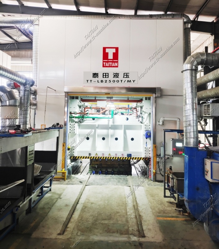2500T SMC Forming Hydraulic Press untuk bahagian dalaman Automobil
